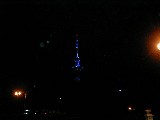 Sky Tower lighted up